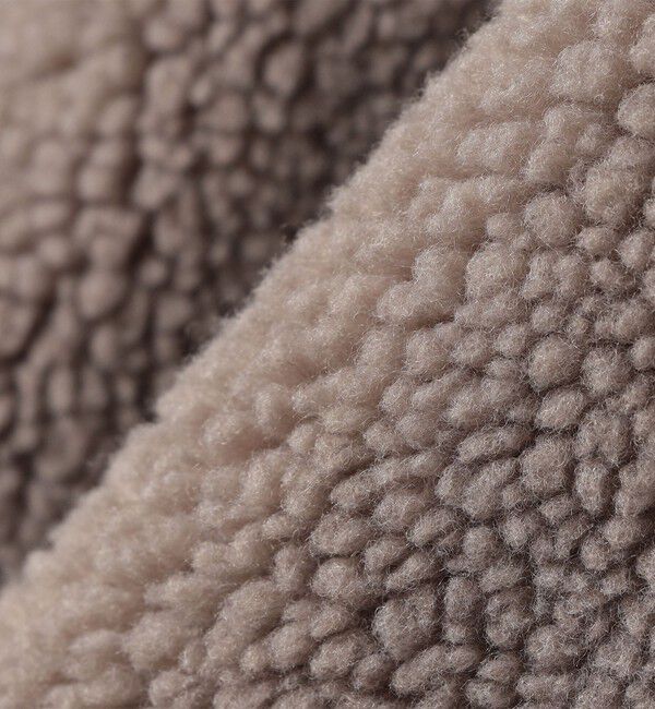 SHIPS for women「* 〈手洗い可能〉パイピング ドルマン ボア コート ◇」|その他|