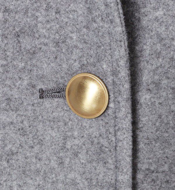 SHIPS for women「【WEB限定】〈手洗い可能〉ウール ライク ジャージー メルトン 2WAY Pコート」|ピーコート|