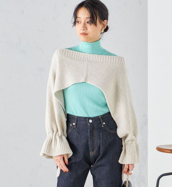 SHIPS for women「ファンシーヤーン 2WAY ベスト ◇」|ベスト・ジレ|