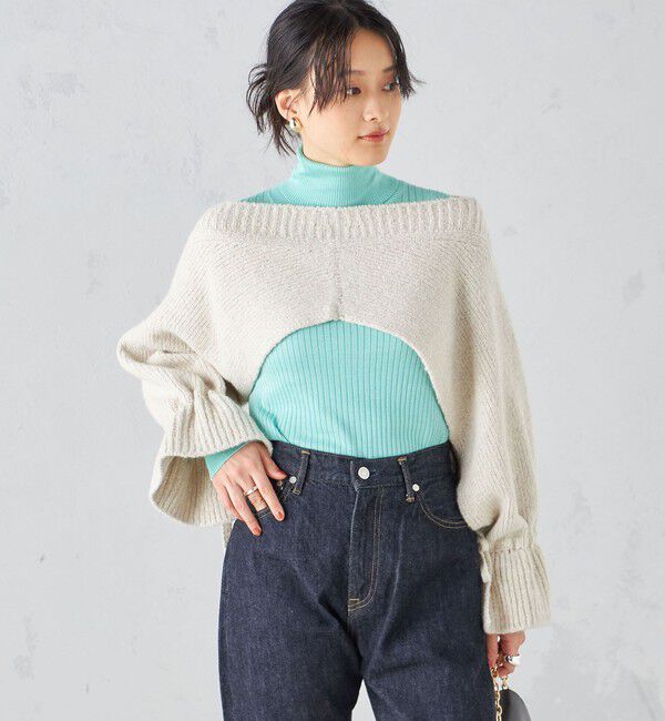 SHIPS for women「ファンシーヤーン 2WAY ベスト ◇」|ベスト・ジレ|