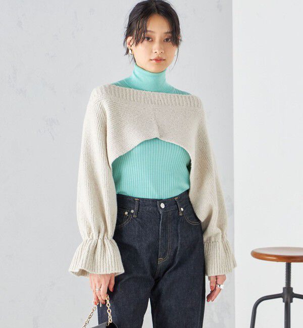 SHIPS for women「ファンシーヤーン 2WAY ベスト ◇」|ベスト・ジレ|