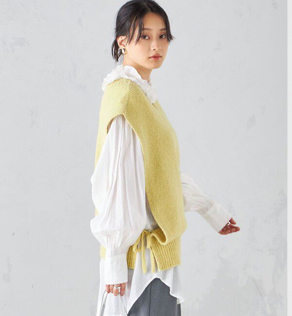 SHIPS for women「ファンシーヤーン 2WAY ベスト ◇」|ベスト・ジレ|