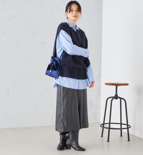 SHIPS for women「ファンシーヤーン 2WAY ベスト ◇」|ベスト・ジレ|