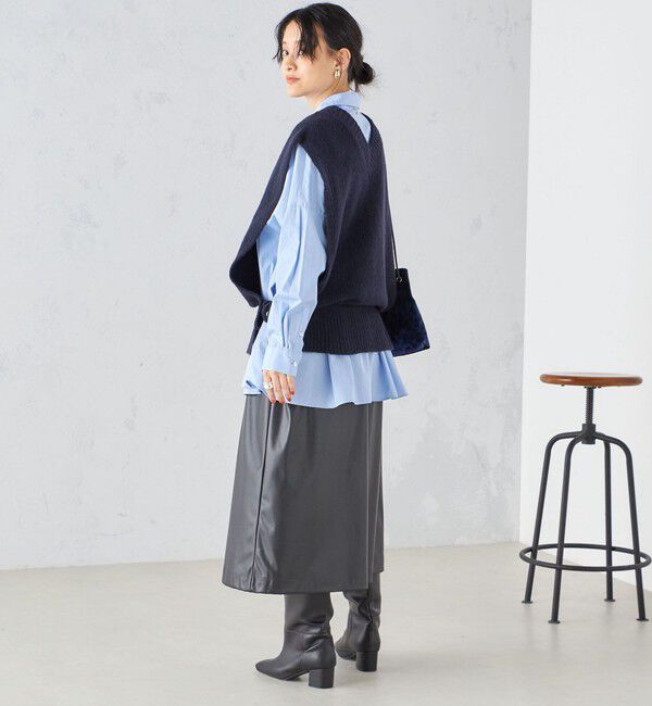 SHIPS for women「ファンシーヤーン 2WAY ベスト ◇」|ベスト・ジレ|