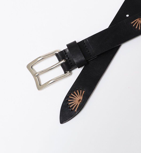 SHIPS「Andrea D'AMICO: ビンテージ エンブロイダリー ベルト」|ベルト|