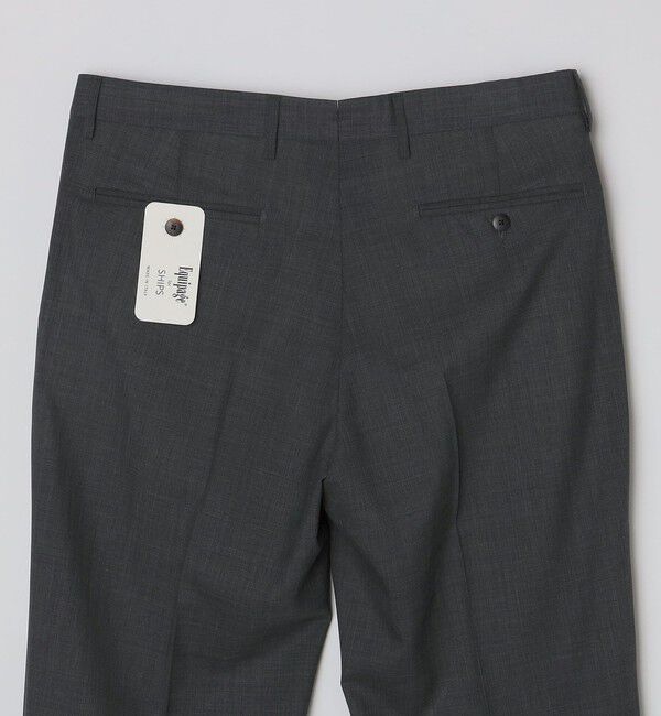 SHIPS「EQUIPAGE: トロピカルウール スラックス」|スラックス|