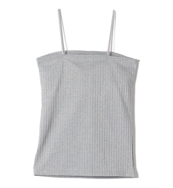 SHIPS Colors 「SHIPS Colors:〈洗濯機可能〉ハリヌキ ラメ カップ付き キャミソール」|インナー|