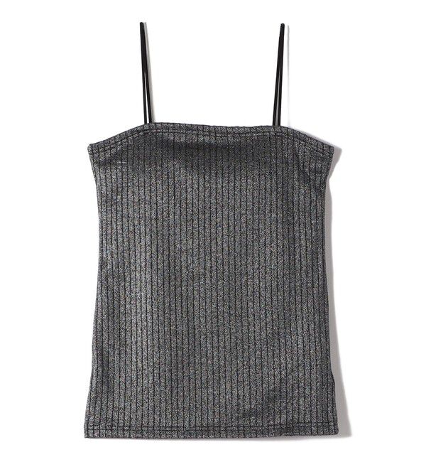 SHIPS Colors 「SHIPS Colors:〈洗濯機可能〉ハリヌキ ラメ カップ付き キャミソール」|インナー|