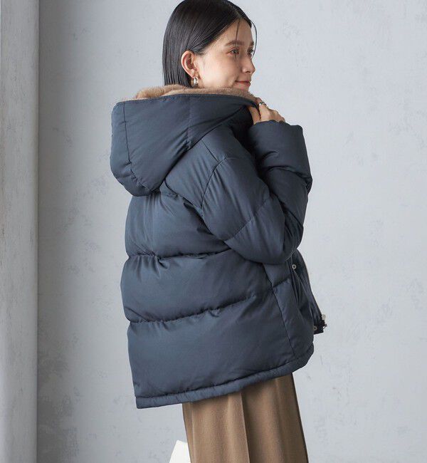 SHIPS for women「ファー付 ダウンコート」|ダウン|