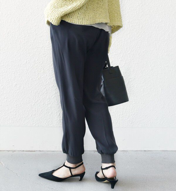 SHIPS for women「〈手洗い可能〉裾 リブ ドロスト パンツ」|その他|