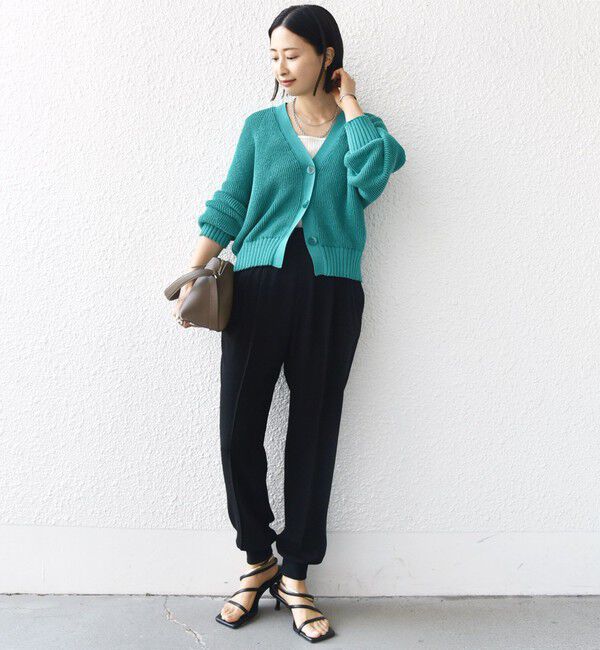 SHIPS for women「〈手洗い可能〉裾 リブ ドロスト パンツ」|その他|