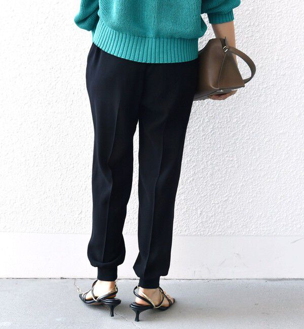 SHIPS for women「〈手洗い可能〉裾 リブ ドロスト パンツ」|その他|