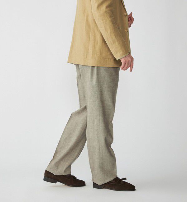 SHIPS「Fumiya Hirano: REGENT トラウザーズ」|スラックス|