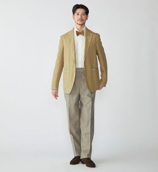 SHIPS「Fumiya Hirano: REGENT トラウザーズ」|スラックス|