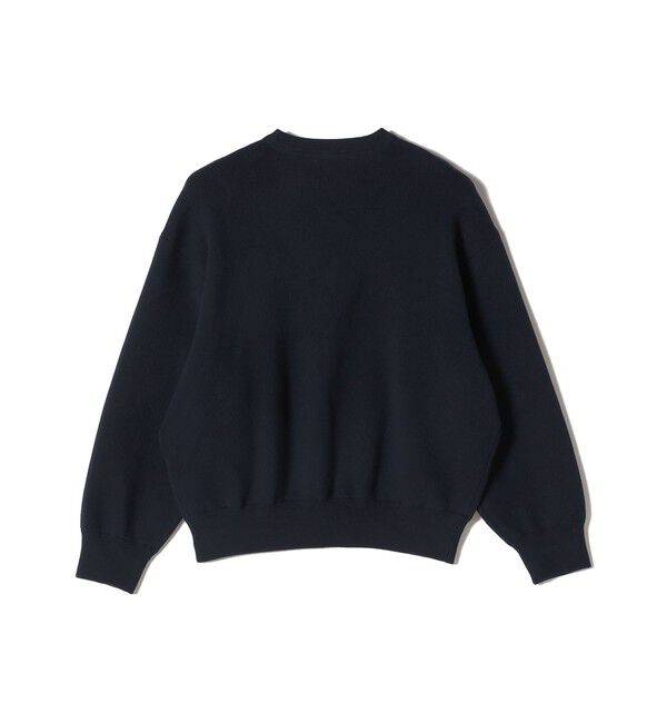 SHIPS for women「〈手洗い可能〉ロゴ ワッペン ロング スリーブ プルオーバー」|ニット・セーター|