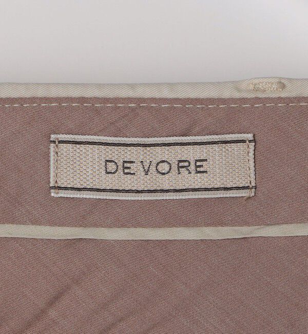 SHIPS「DEVORE incipit: ライトウェイト コットン チノ パンツ」|チノ|