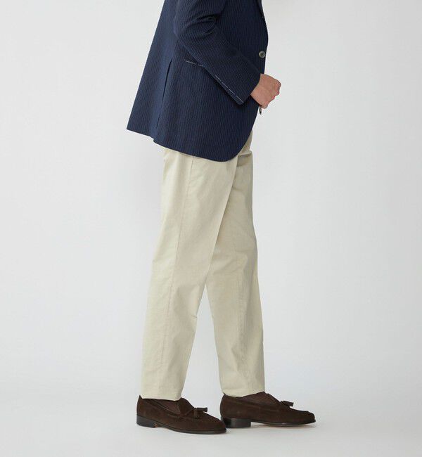 SHIPS「DEVORE incipit: ライトウェイト コットン チノ パンツ」|チノ|