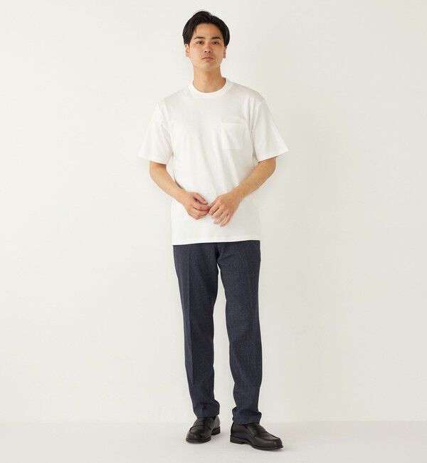 SHIPS Colors 「SHIPS Colors:〈抗菌防臭・接触冷感〉スムース ビズT ショートスリーブ◇」|Tシャツ・カットソー|