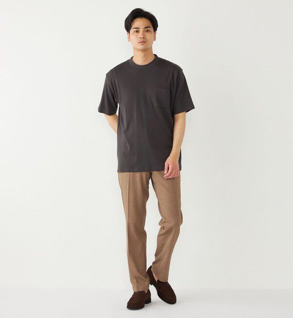 SHIPS Colors 「SHIPS Colors:〈抗菌防臭・接触冷感〉スムース ビズT ショートスリーブ◇」|Tシャツ・カットソー|