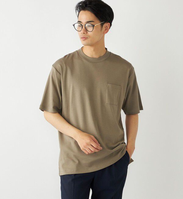 SHIPS Colors 「SHIPS Colors:〈抗菌防臭・接触冷感〉スムース ビズT ショートスリーブ◇」|Tシャツ・カットソー|