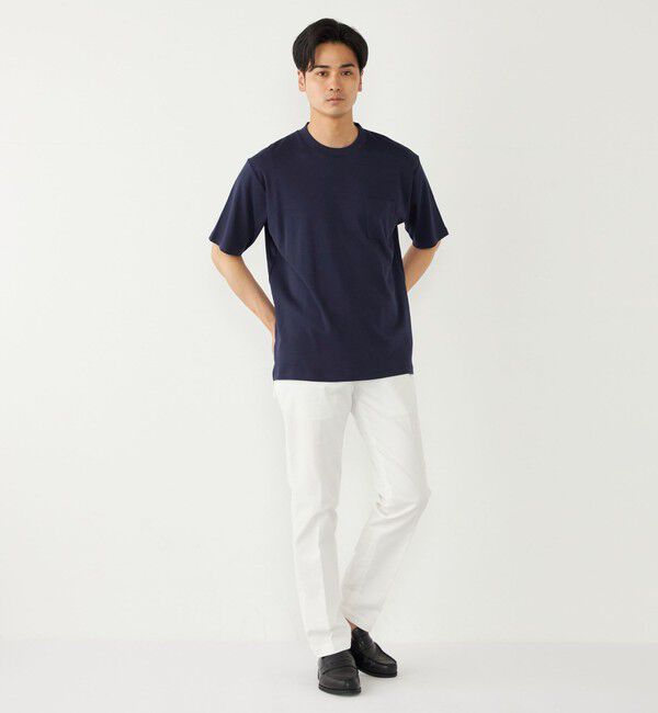 SHIPS Colors 「SHIPS Colors:〈抗菌防臭・接触冷感〉スムース ビズT ショートスリーブ◇」|Tシャツ・カットソー|