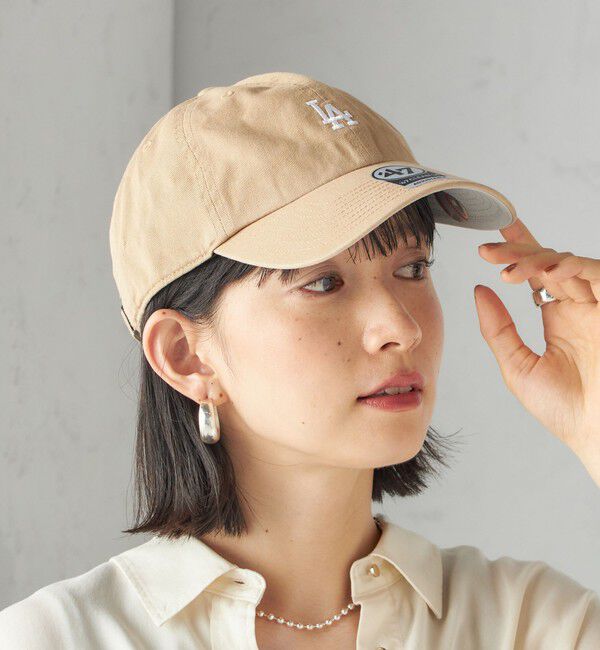 SHIPS for women「&rsquo;47:CLEAN UP DODGERS」|キャップ・キャスケット|ベージュ