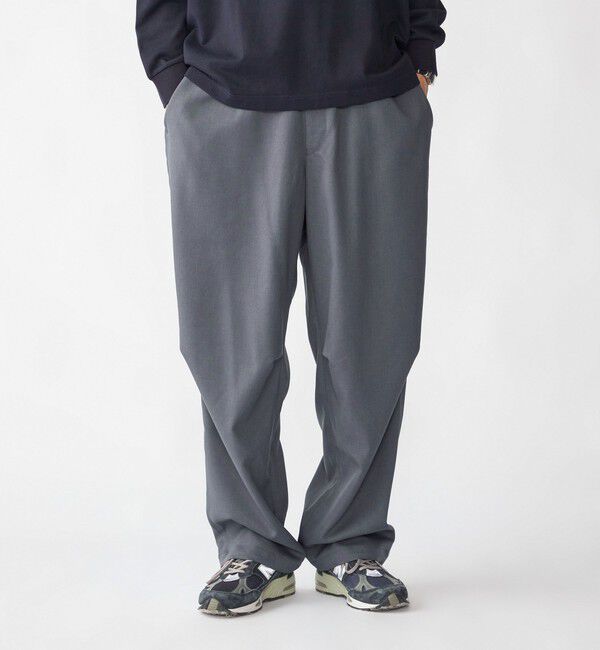 SHIPS「【SHIPS別注】FANTASTICDAYS: タック ワイド イージー パンツ」|その他|