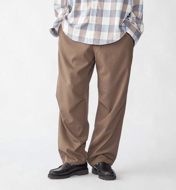 SHIPS「【SHIPS別注】FANTASTICDAYS: タック ワイド イージー パンツ」|その他|