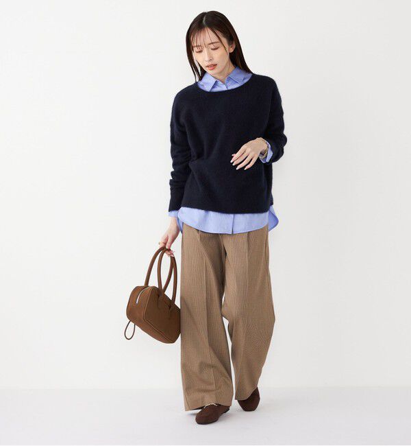 SHIPS Colors 「SHIPS Colors:フォックス アンゴラ ボートネック ニット◇」|ニット・セーター|