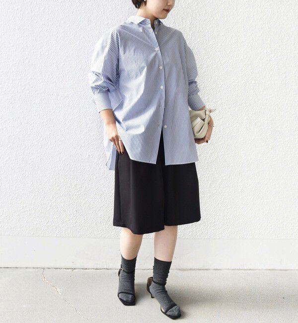 SHIPS for women「〈洗濯機可能〉ドロスト タック ハーフ パンツ」|その他|