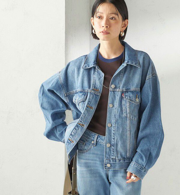 SHIPS for women「Levi&rsquo;s: 90S TRUCKER JACKET」|デニムジャケット|ブルー