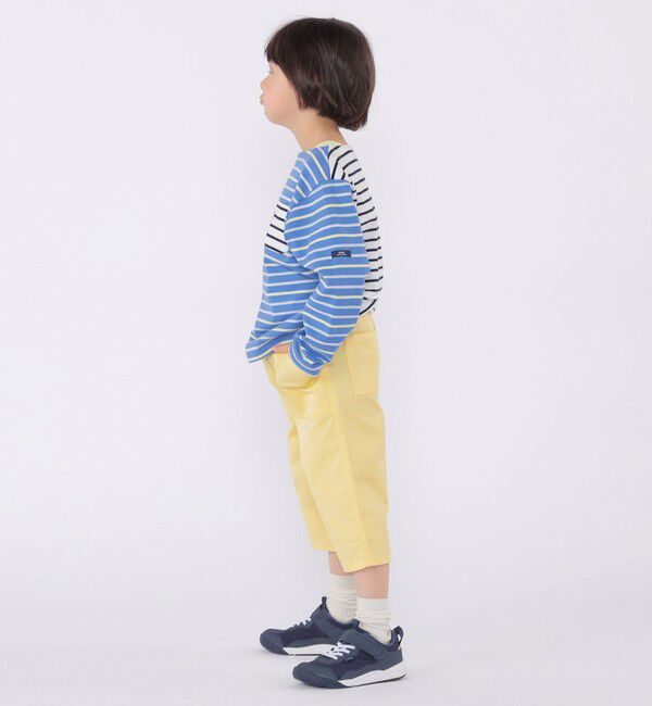 SHIPS KIDS「SHIPS KIDS:100～130cm / クロップド パンツ」|チノ|