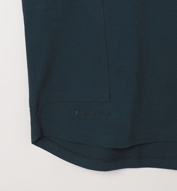 SHIPS any「【SHIPS any別注】Champion: ロゴ刺繍 ドルマン キャンプポケット Tシャツ◇」|Tシャツ・カットソー|