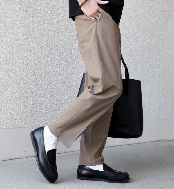 SHIPS any「SHIPS any:〈吸水速乾〉Rapidry クリース アンクル テーパード イージーパンツ (セットアップ対応)26SSS◇」|スラックス|