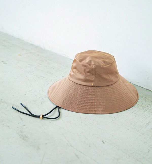 quaranciel「quaranciel:〈UVカット/接触冷感/撥水加工/手洗い可能〉ワイド ブリム ハット」|ハット|