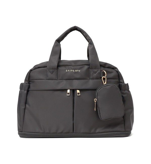 SHIPS any「《一部追加予約》SHIPS any: 10ポケット 2WAY アジャスタブル ボストン バッグ」|ボストンバッグ|