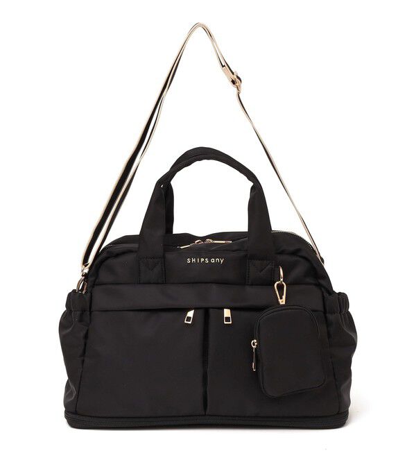 SHIPS any「《一部追加予約》SHIPS any: 10ポケット 2WAY アジャスタブル ボストン バッグ」|ボストンバッグ|