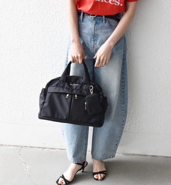 SHIPS any「《一部追加予約》SHIPS any: 10ポケット 2WAY アジャスタブル ボストン バッグ」|ボストンバッグ|