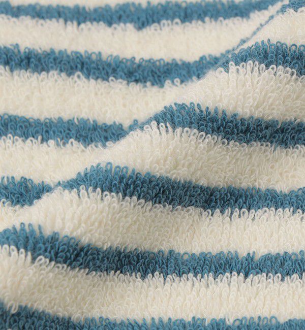 SHIPS Days「SHIPS Days:ボーダー ハーフ サイズ タオル」|ハンカチ|