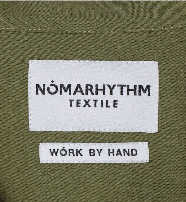 SHIPS「NOMARHYTHM TEXTILE: TRIM EMBROIDERY OPEN COLLAR SS」|シャツ・ブラウス|