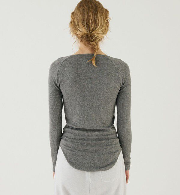 GALERIE VIE「レーヨンカシミヤジャージー クルーネックプルオーバー」|Tシャツ・カットソー|