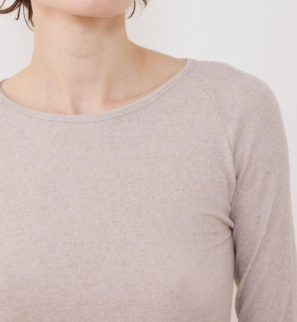 GALERIE VIE「レーヨンカシミヤジャージー クルーネックプルオーバー」|Tシャツ・カットソー|
