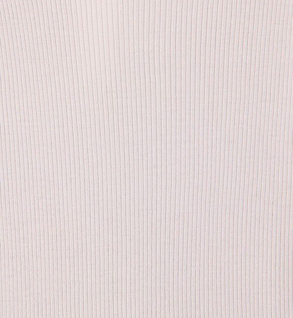 GALERIE VIE「プルミエールウールリブ ビルドネックプルオーバー」|ニット・セーター|