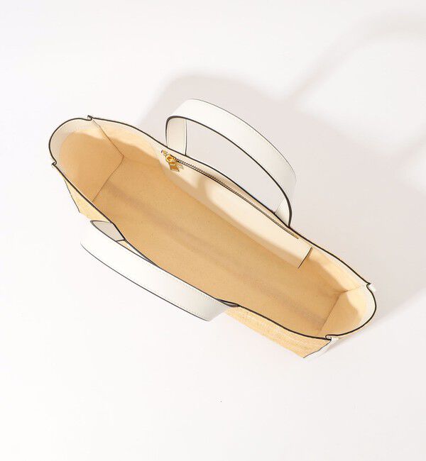 TOMORROWLAND GOODS「Ele`Sac CHECK WIDE TOTE バッグ」|ハンドバッグ|