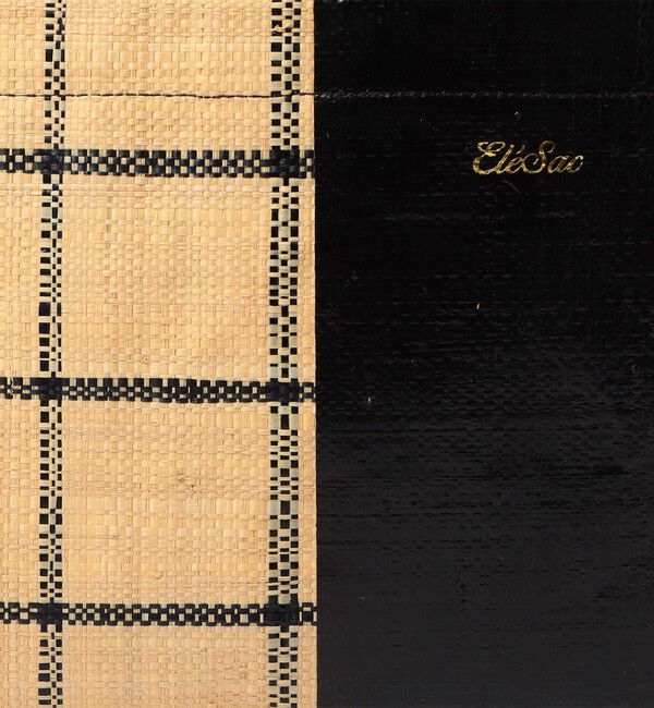 TOMORROWLAND GOODS「Ele`Sac CHECK WIDE TOTE バッグ」|ハンドバッグ|