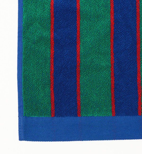 TOMORROWLAND GOODS「Lido コットンストライプ ビーチタオル」|タオル|