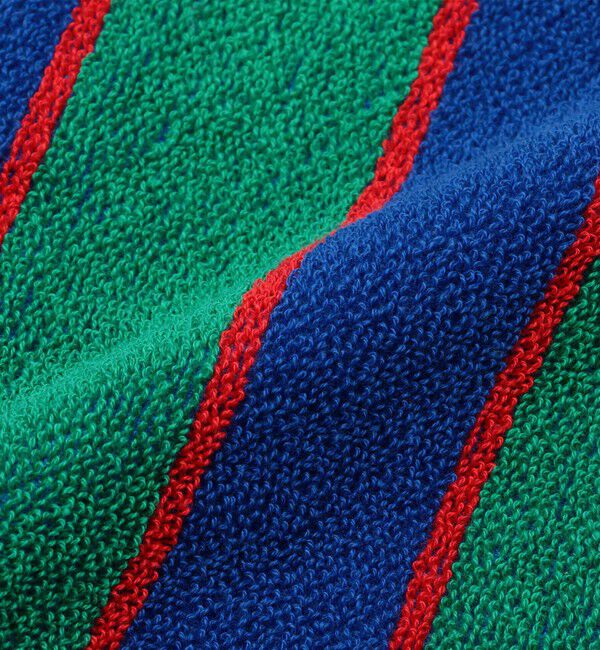 TOMORROWLAND GOODS「Lido コットンストライプ ビーチタオル」|タオル|