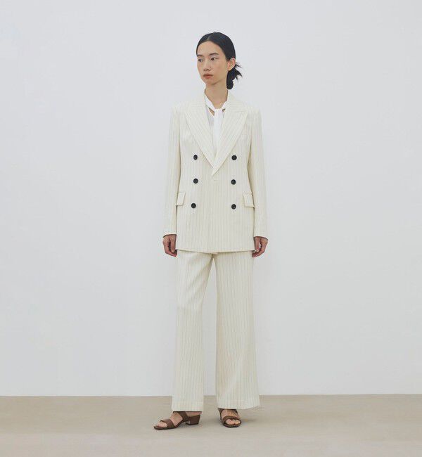 DES PRES「ウールドスキン ダブルブレスレッドジャケット」|テーラードジャケット|