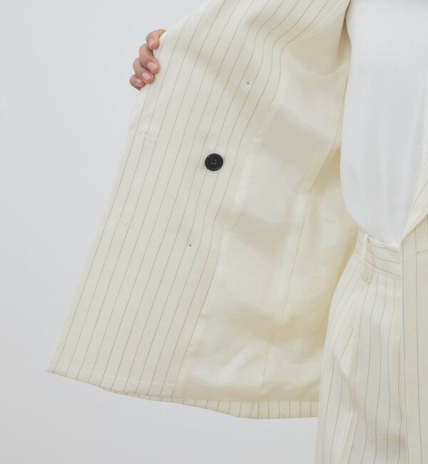 DES PRES「ウールドスキン ダブルブレスレッドジャケット」|テーラードジャケット|