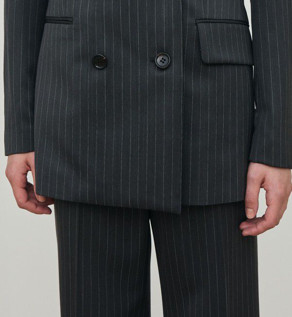 DES PRES「ウールドスキン ダブルブレスレッドジャケット」|テーラードジャケット|